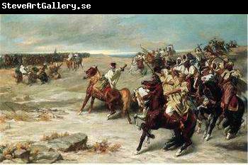 unknow artist Arab or Arabic people and life. Orientalism oil paintings  388
